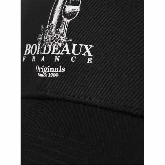 Jack And Jones Adults Jaccheers Baseball Cap Черно Jack And Jones Adults Jaccheers Baseball Cap Черно