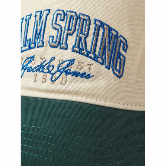 Jack And Jones Adults Jacpalme Baseball Cap Лунна лъчина Jack And Jones Adults Jacpalme Baseball Cap Лунна лъчина