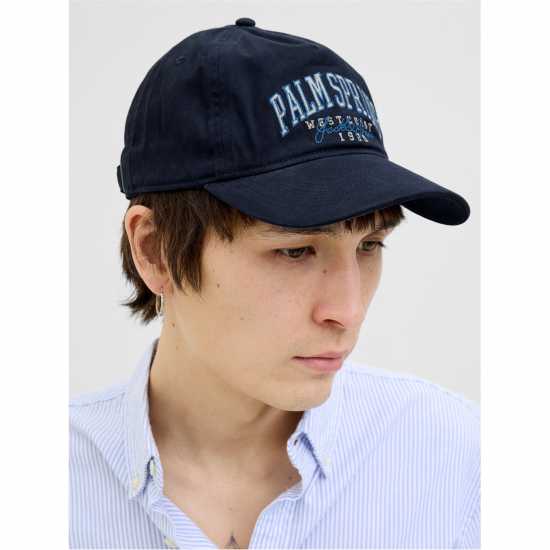 Jack And Jones Adults Jacpalme Baseball Cap Небесен капитан 