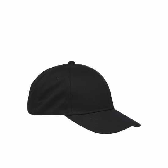 Jack And Jones Adults Jacplain Baseball Cap Black Jack And Jones Adults Jacplain Baseball Cap Black