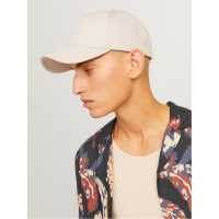 Jack And Jones Adults Jacplain Baseball Cap Лунна лъчина 