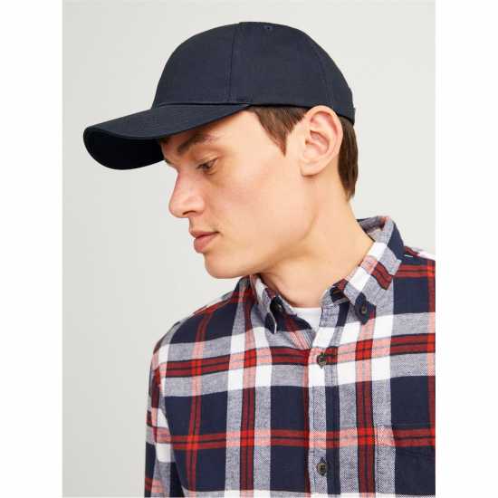 Jack And Jones Adults Jacplain Baseball Cap Нощно небе Jack And Jones Adults Jacplain Baseball Cap Нощно небе
