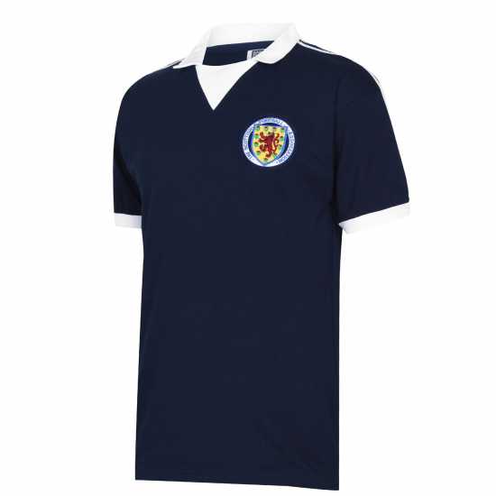 Score Draw Домакинска Футболна Фланелка Scotland 1978 Replica Home Shirt  Футболна разпродажба
