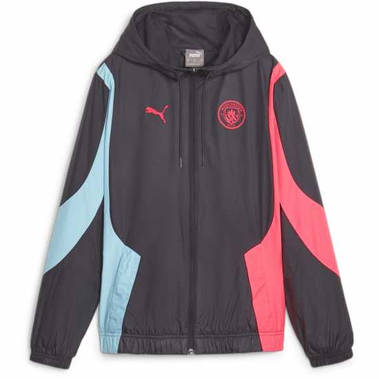 Puma Mcfc Prematch Woven Anthem Jacket W Tracksuit Top Womens  Футболни тренировъчни якета