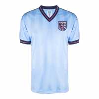 Score Draw Мъжка Риза England 1986 Third Shirt Mens  Футболна разпродажба