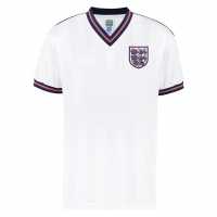 Score Draw Домакинска Футболна Фланелка England 1986 Home Shirt Mens  Футболна разпродажба