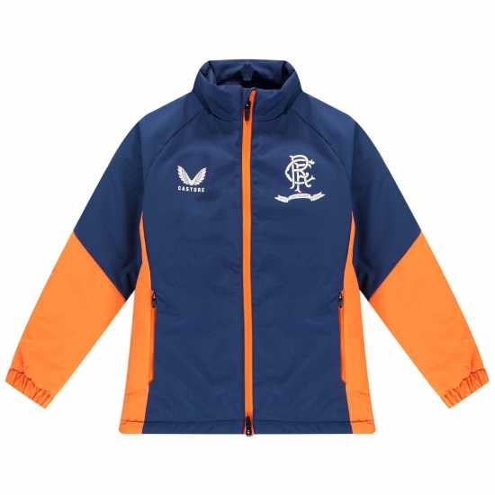 Rangers Bench Jacket 2021 2022 Junior  Детски якета и палта