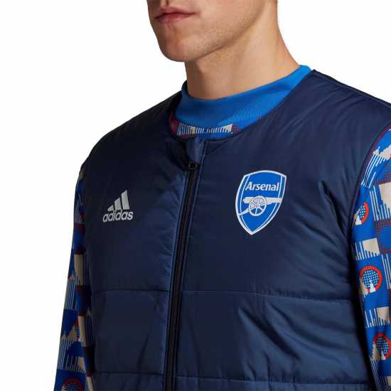 Мъжки горнища с цип Adidas Arsenal X Tfl Vest Mens Adidas Arsenal X Tfl Vest Mens Мъжки горнища с цип