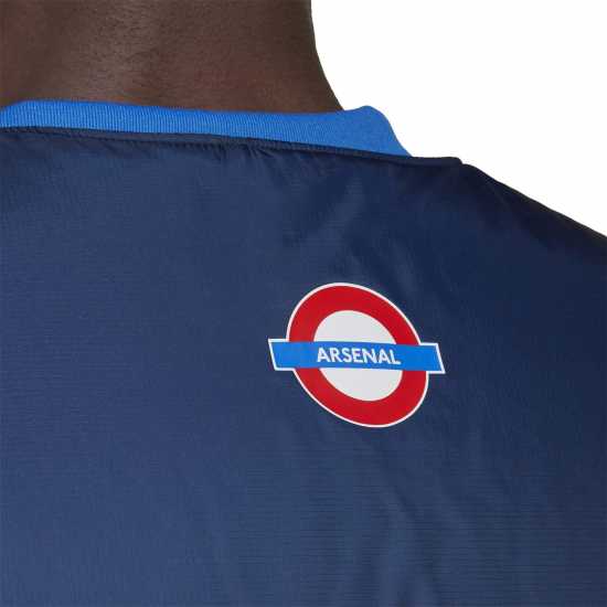 Мъжки горнища с цип Adidas Arsenal X Tfl Vest Mens Adidas Arsenal X Tfl Vest Mens Мъжки горнища с цип