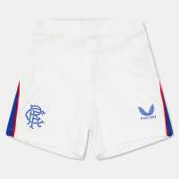 Rangers Home Shorts 2024 2025 Juniors Rangers Home Shorts 2024 2025 Juniors