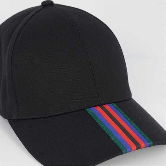 Brave Soul With Stripe Detail Черно 