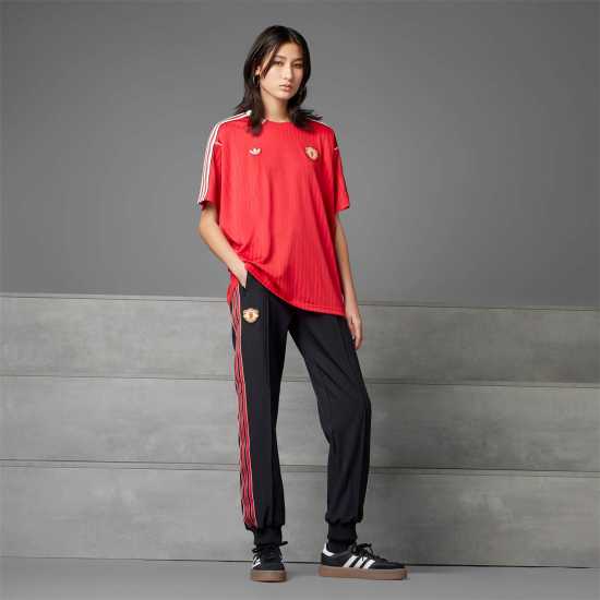 Adidas Women's Manchester United Icon Licensed Tracksuit Bottoms  