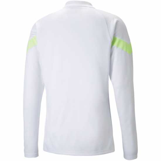 Puma Мъжка Спортна Тениска Manchester City Fc Quarter Training Top Mens White Fizz Lght Мъжки ризи