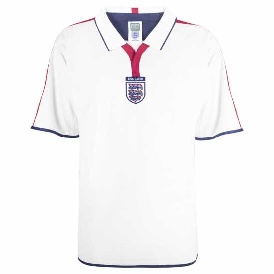 Домакинска Футболна Фланелка Score Draw Score Draw England Home Shirt 2004  