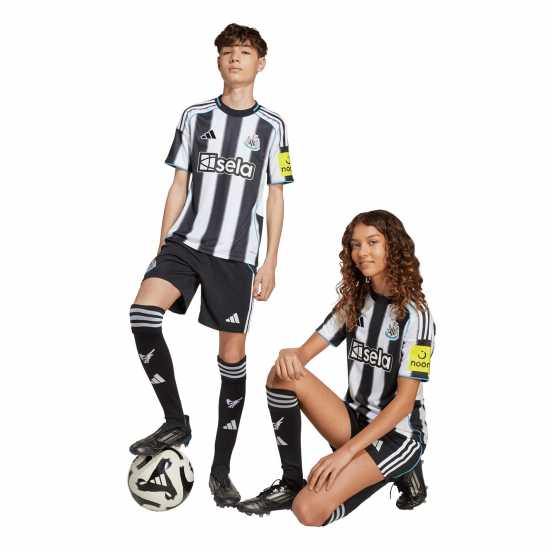 Adidas Newcastle United Home Shorts 2025 2026 Juniors  Детски къси панталони