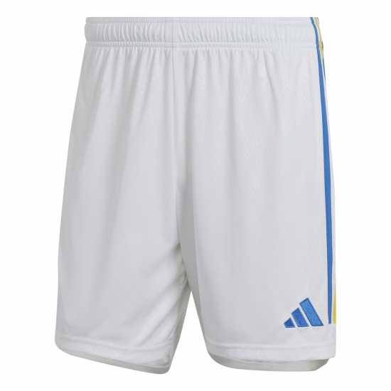 Adidas Leeds United Home Shorts 2023 2024 Mens  