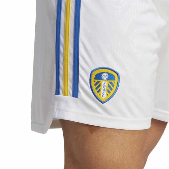Adidas Leeds United Home Shorts 2023 2024 Mens  
