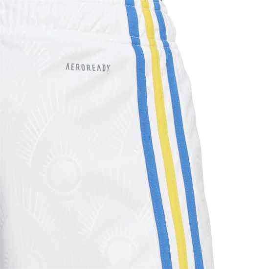 Adidas Leeds United Home Shorts 2023 2024 Mens  