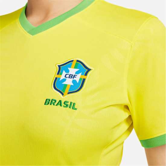 Nike Домакинска Футболна Фланелка Brazil Home Shirt 2023 Womens  Дамско облекло плюс размер