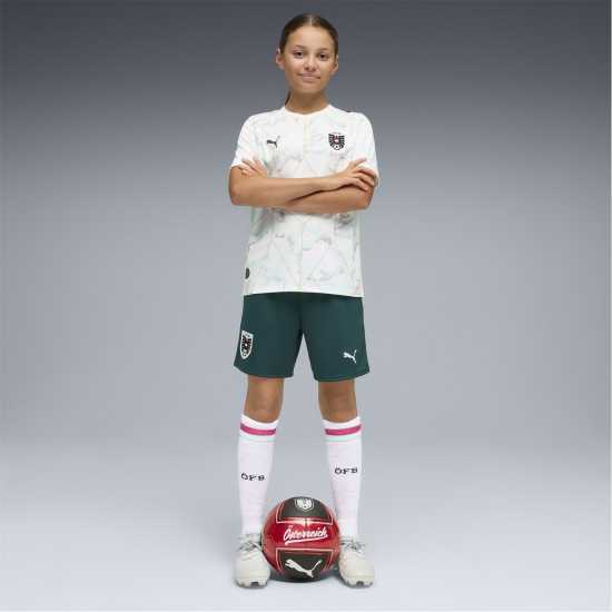 Puma Unisex Kids' Austria Fifa World Cup 2026™ Football Shorts  