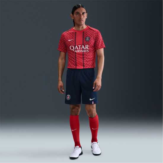 Футболни тренировъчни долнища Nike Paris Saint-Germain Home Shorts 2025 2026 Adults Nike Paris Saint-Germain Home Shorts 2025 2026 Adults Футболни тренировъчни долнища