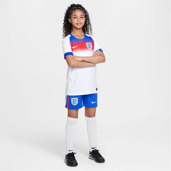 Nike England Womens Home Shorts 2025 Juniors  Детски къси панталони