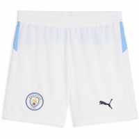 Puma Manchester City Home Shorts 2025 2026 Juniors  Детски къси панталони