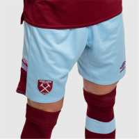 Umbro West Ham United Home Shorts 2022 2023 Junior Boys  Детски къси панталони