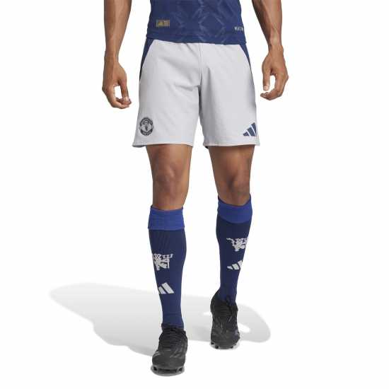 Adidas Manchester United 2024 2025 Away Authentic Shorts Adidas Manchester United 2024 2025 Away Authentic Shorts