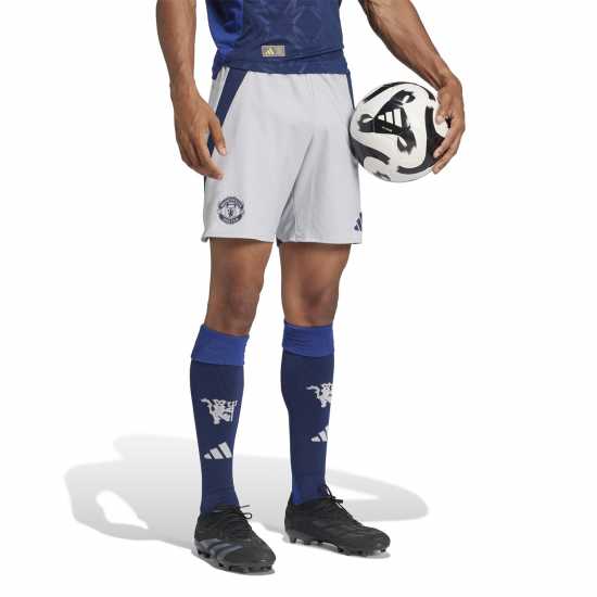 Adidas Manchester United 2024 2025 Away Authentic Shorts Adidas Manchester United 2024 2025 Away Authentic Shorts
