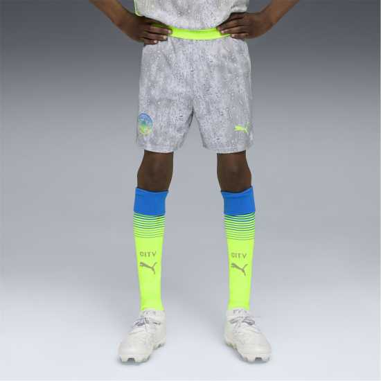 Puma Manchester City Third Shorts 2025 2026 Juniors  
