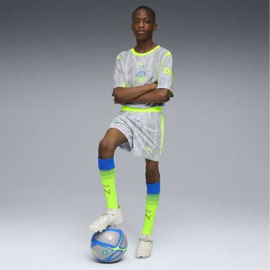 Puma Manchester City Third Shorts 2025 2026 Juniors  