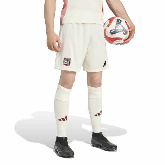 Футболни тренировъчни долнища Adidas Olympique Lyon Third Shorts 2025 2026 Adults Adidas Olympique Lyon Third Shorts 2025 2026 Adults Футболни тренировъчни долнища