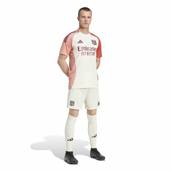 Футболни тренировъчни долнища Adidas Olympique Lyon Third Shorts 2025 2026 Adults Adidas Olympique Lyon Third Shorts 2025 2026 Adults Футболни тренировъчни долнища