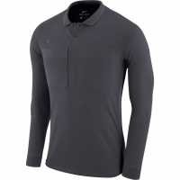 Nike Фланелка С Дълъг Ръкав Drifit Long Sleeve Jersey Mens Anthrcte/Grey Мъжки тениски с яка