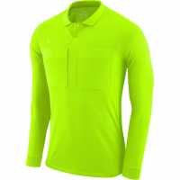 Nike Фланелка С Дълъг Ръкав Drifit Long Sleeve Jersey Mens Volt/Green Мъжки тениски с яка