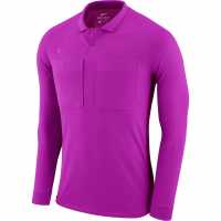 Nike Фланелка С Дълъг Ръкав Drifit Long Sleeve Jersey Mens Vivid Purple Мъжки тениски с яка