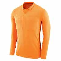Nike Фланелка С Дълъг Ръкав Drifit Long Sleeve Jersey Mens Safety Orange Мъжко облекло за едри хора