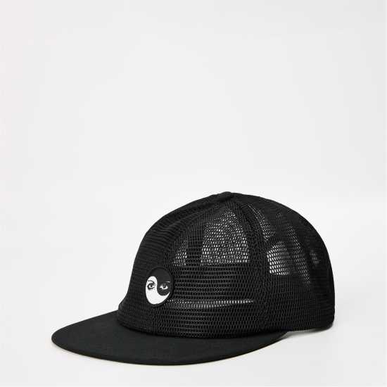 Vans Шапка С Права Козирка Skate Yin Yang Eyes Mesh 6-Panel Bl Flat Peak Cap Unisex Adults Vans Шапка С Права Козирка Skate Yin Yang Eyes Mesh 6-Panel Bl Flat Peak Cap Unisex Adults