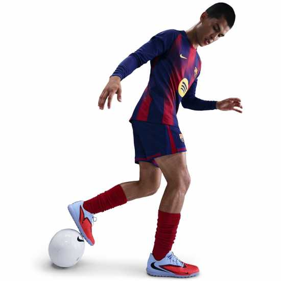 Футболни тренировъчни долнища Nike Barcelona Home Shorts 2025 2026 Mens Nike Barcelona Home Shorts 2025 2026 Mens Футболни тренировъчни долнища
