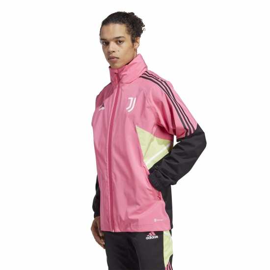 Футболни тренировъчни якета Adidas Мъжко Яке За Дъжд Juventus Condivo 22 Rain Jacket Mens Adidas Мъжко Яке За Дъжд Juventus Condivo 22 Rain Jacket Mens Футболни тренировъчни якета