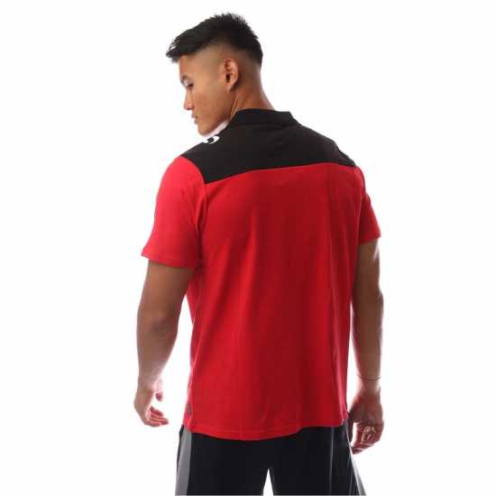 Sondico Блуза С Яка Men's Performance Polo Shirt Червен/Черен Sondico Блуза С Яка Men's Performance Polo Shirt Червен/Черен