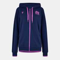 Macron Scotland Rugby Union Full Zip Hoodie Womens  Дамски суичъри и блузи с качулки