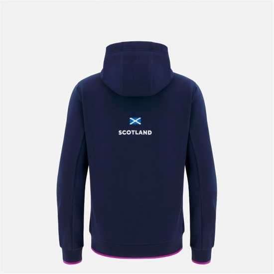 Macron Scotland Rugby Travel Hoodie Juniors’  Детски суитчъри и блузи с качулки