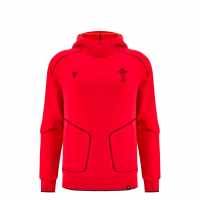 Macron Wales Rugby Travel Hoodie Juniors  Детски суитчъри и блузи с качулки