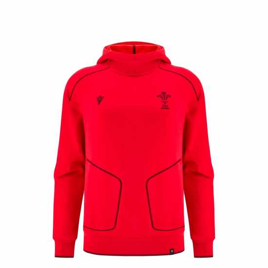 Macron Wales Rugby Travel Hoodie Juniors  Детски суитчъри и блузи с качулки