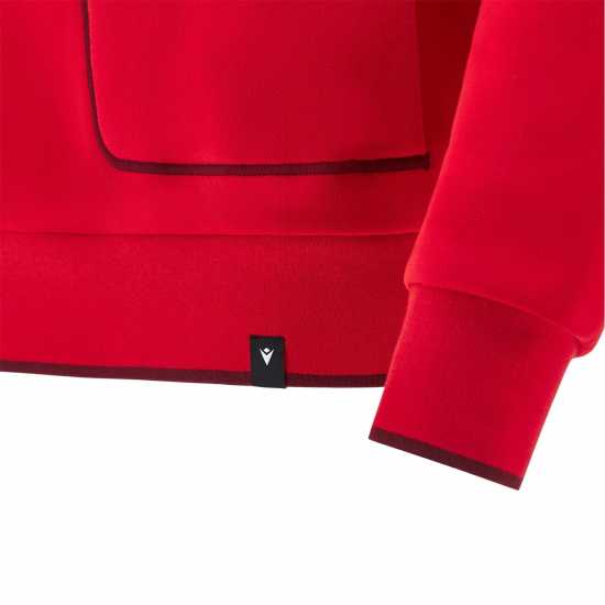 Macron Wales Rugby Travel Hoodie Juniors  Детски суитчъри и блузи с качулки