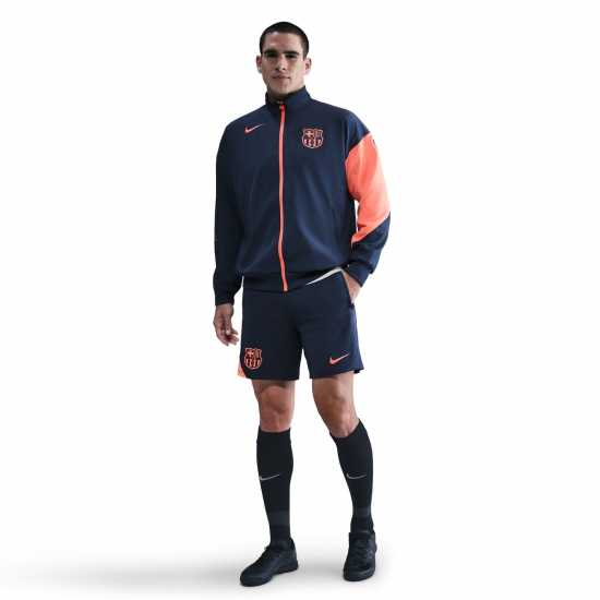 Футболни тренировъчни долнища Nike Barcelona Strike Third Shorts 2025 2026 Adults Nike Barcelona Strike Third Shorts 2025 2026 Adults Футболни тренировъчни долнища