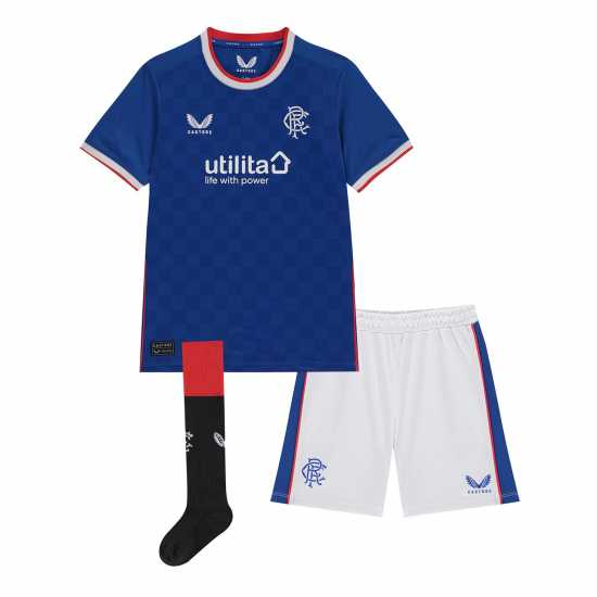 Castore Rangers Home Mini Kit 2022/2023 Infants  Бебешки дрехи