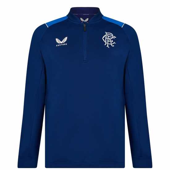 Мъжки горнища с цип Мъжко Горнище С Цип Castore Rangers Quarter Zip Top Mens Морско синьо/синьо Мъжко Горнище С Цип Castore Rangers Quarter Zip Top Mens Морско синьо/синьо Мъжки горнища с цип